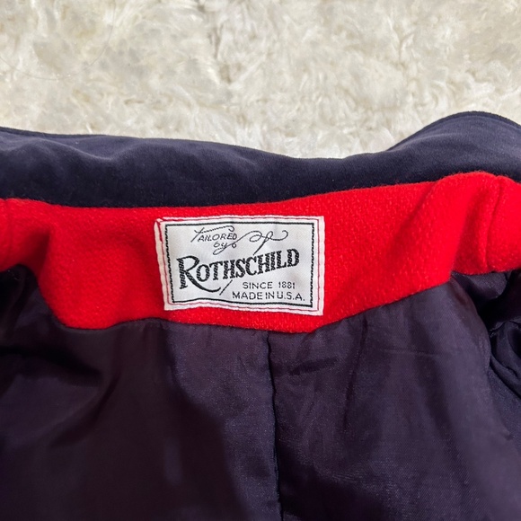 Rothchild Vintage Red coat size 6 - Picture 3 of 5